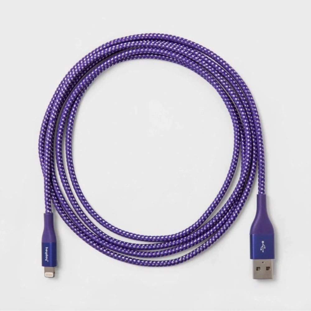 Purple USB Charging Cable